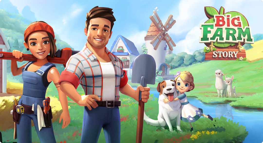 Big Farm: 2D Animation Services | Kevuru Games