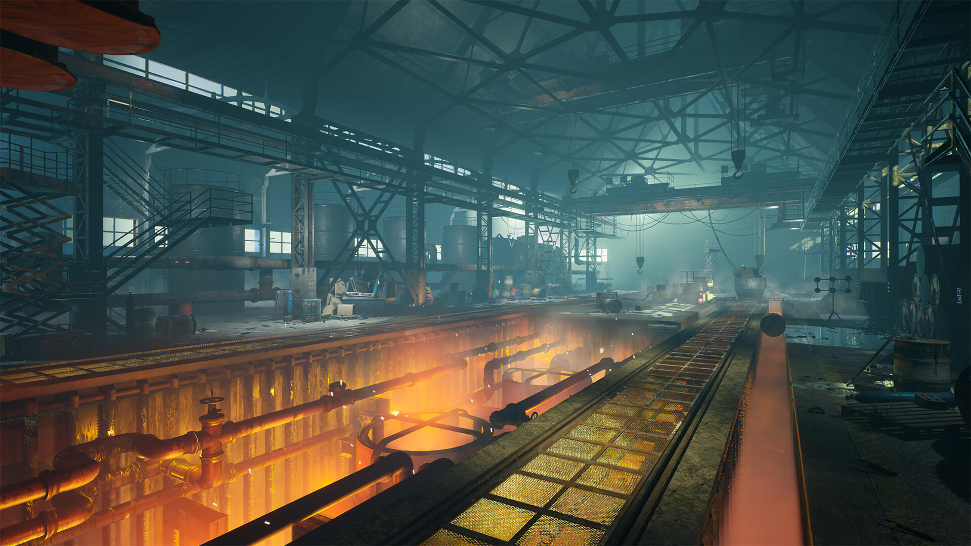 Factory 3. Семи реализм 3d environment. Xemi Realism 3d environment. Semi Realism 3d environment.