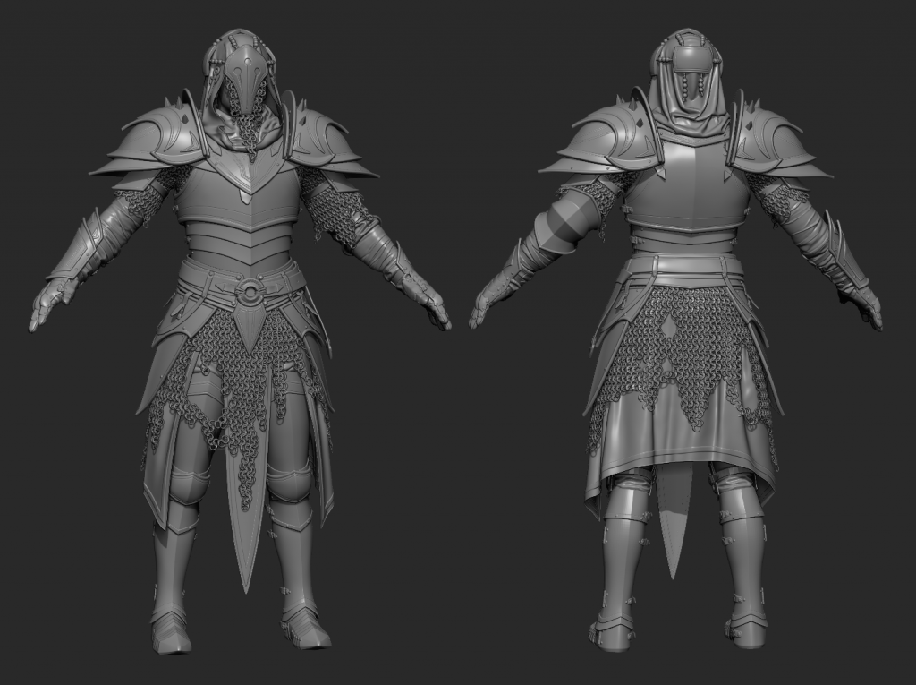 Characters created in Zbrush 