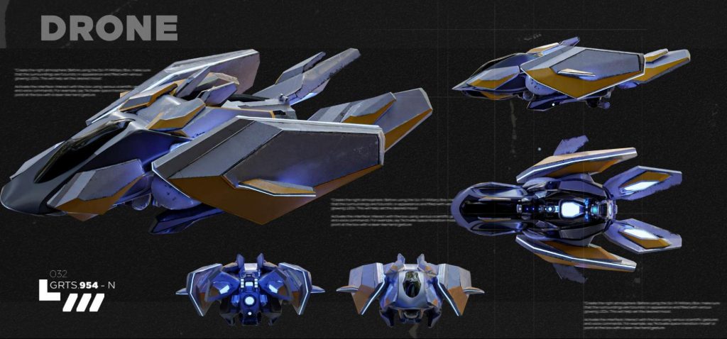 Mechachain drone example