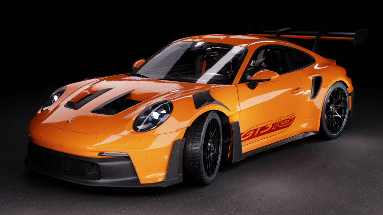 Sport car - 3D props vehicle art AAA game