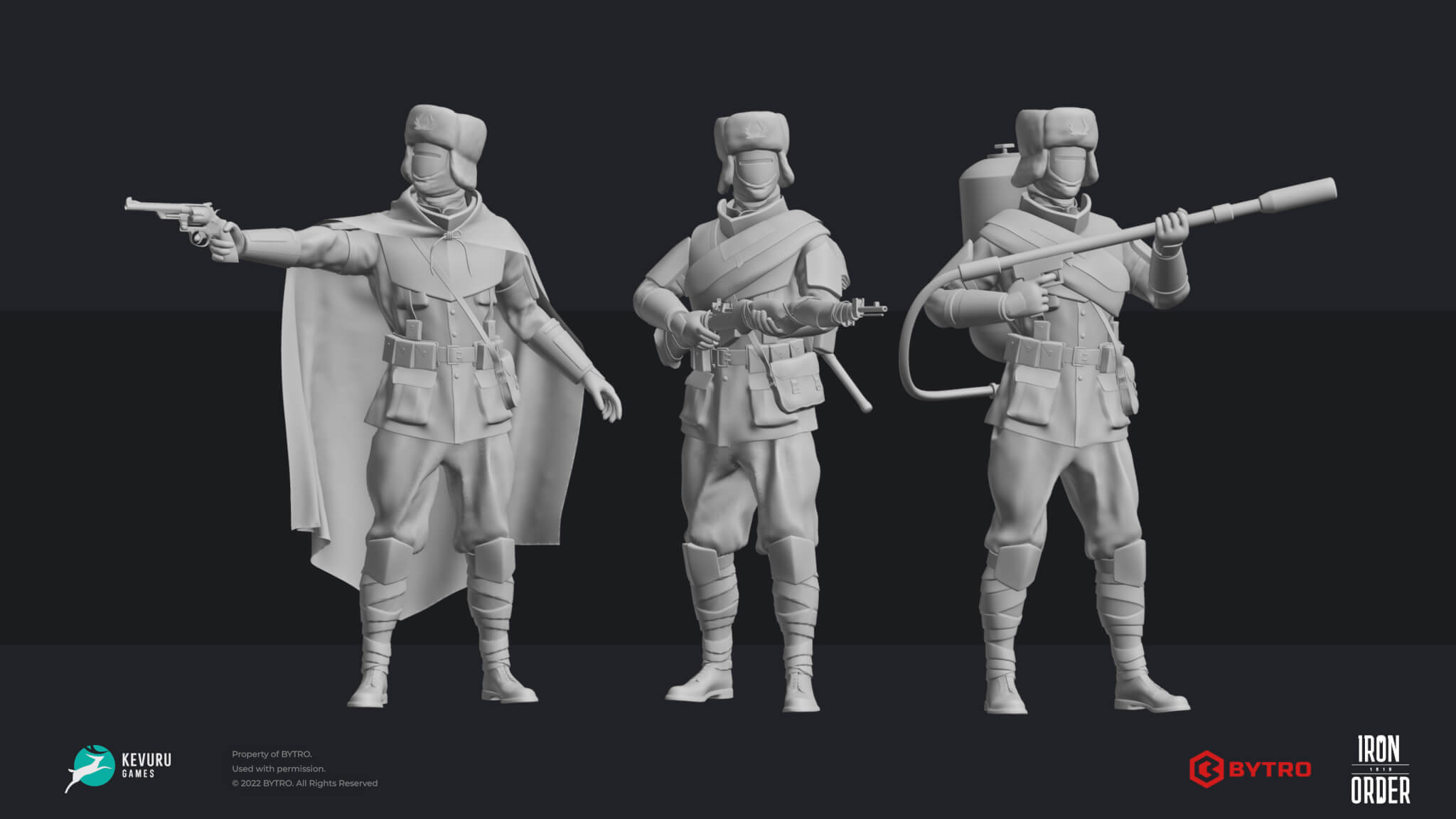 iron order character 3d