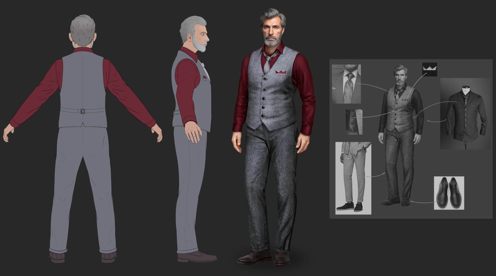 Realism Characters Concept – 5