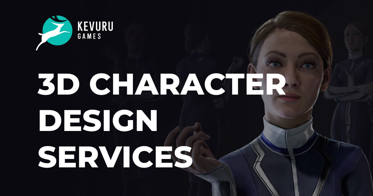3D Character Design Modeling Services | Kevuru Games