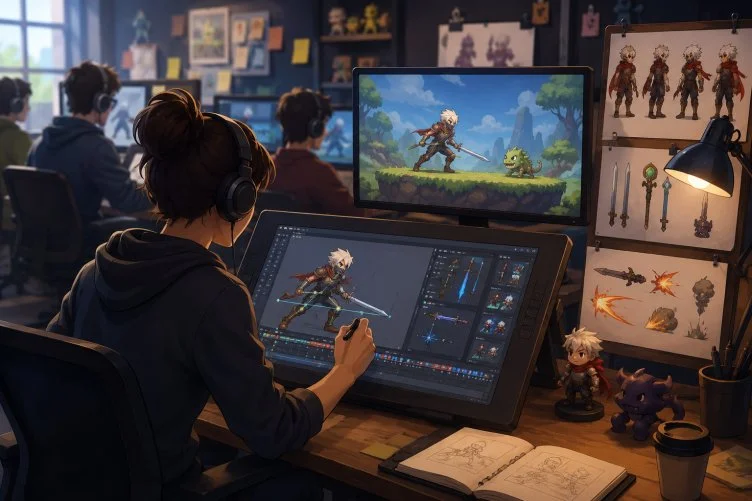 2D Animation Services for Games: Outsourcing Guide