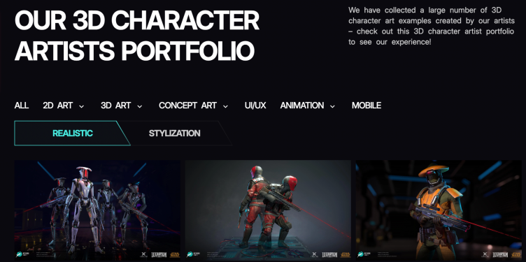 Kevuru Games art portfolio